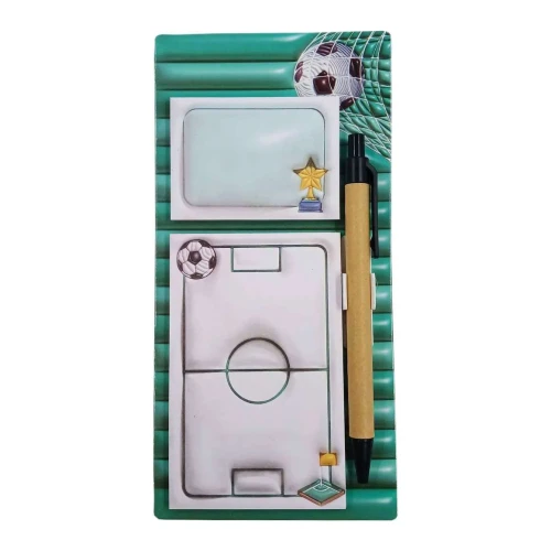 Bloco de papel kit magnético com caneta 40 folhas