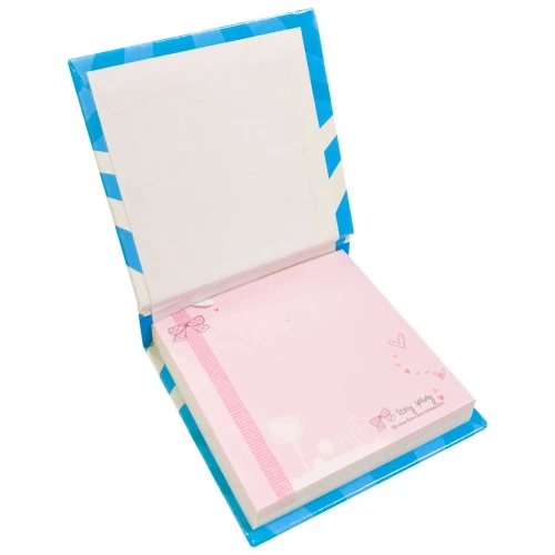 Bloco para anotações 8x8cm 68 folhas decorado sortido