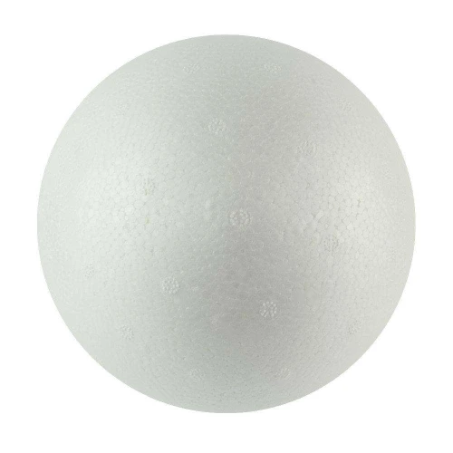 Bola de isopor 150mm com 05 unidades oca Bola de isopor 150mm com 05 unidades oca