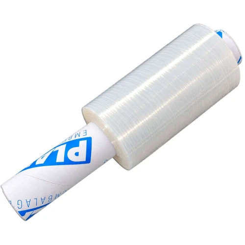 Bobina de filme strech 10cm médio 230gr Bobina de filme strech 10cm médio 230gr