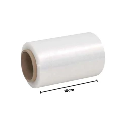 Bobina de filme strech 10cm médio 230gr