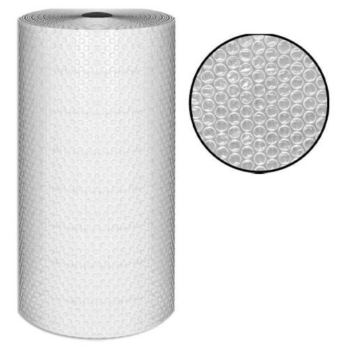 Bobina de plástico bolha 120cmx100m cristal