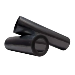 Bobina filme strech 50cm preta média 04kg sem tubete