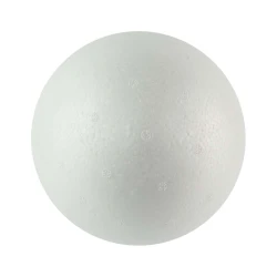 Bola de isopor 100mm com 10 unidades