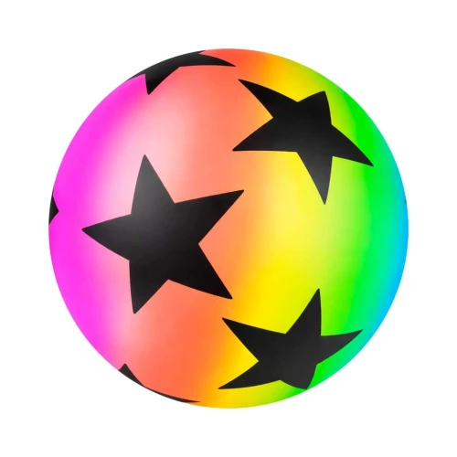 Bola plástica degrade estrelas 22cm