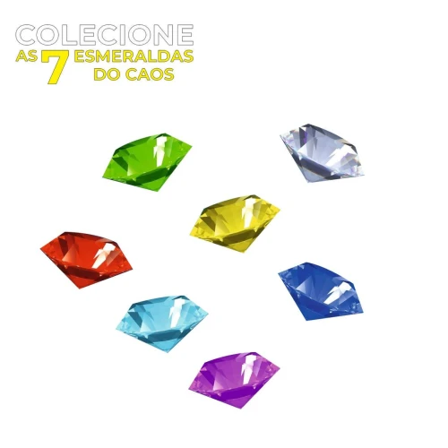 Bola quebra cabeça Sonic surpresa Doce Brinquedos