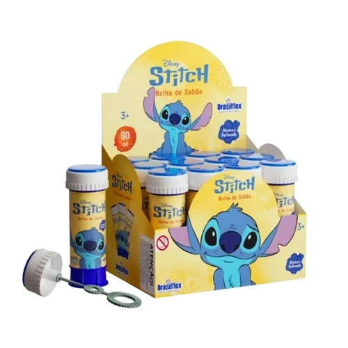 Bolha de sabão acrílica stitch