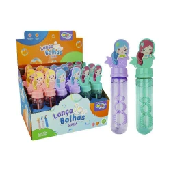 Bolha de sabão bastão Sereia 14,5cm Wellkids