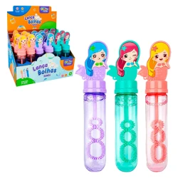 Bolha de sabão bastão Sereia 14,5cm Wellkids