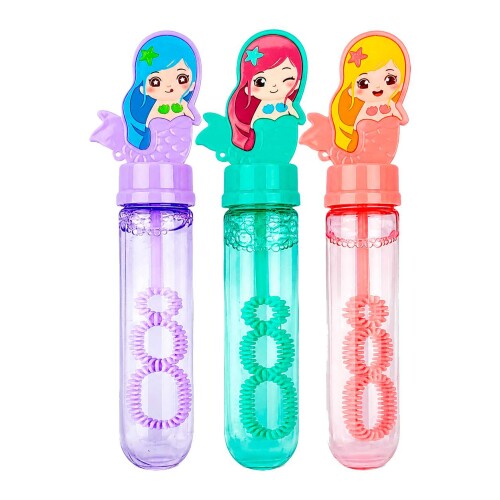 Bolha de sabão bastão Sereia 14,5cm Wellkids Bolha de sabão bastão Sereia 14,5cm Wellkids