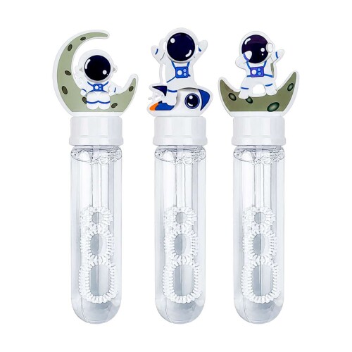 Bolha de sabão bastão astronauta 14cm Wellkids Bolha de sabão bastão astronauta 14cm Wellkids