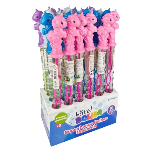 Bolha de sabão bastão unicórnio sortido Etitoys