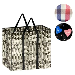 Bolsa de nylon plástica 80x68x32cm Novo Século