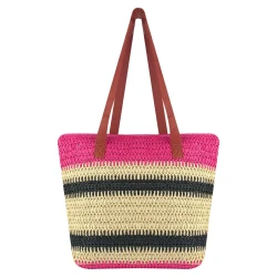 Bolsa de praia sintética 42x32cm sortidas Novo Século