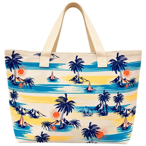 Bolsa de praia sintética 47x35cm gw-0310 (v) Bolsa de praia sintética 47x35cm gw-0310 (v)