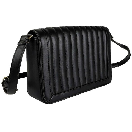 Bolsa feminina transversal 18x25cm preta Alice Palucci