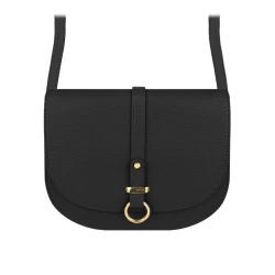 Bolsa feminina transversal 22x20cm preta Alice Palucci