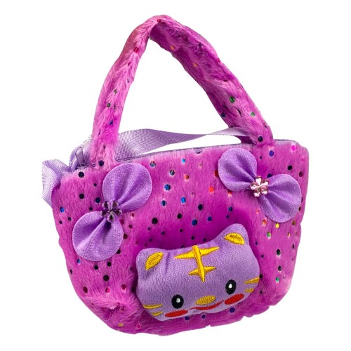 Bolsa pelúcia menina bichinhos sortidos Interponte