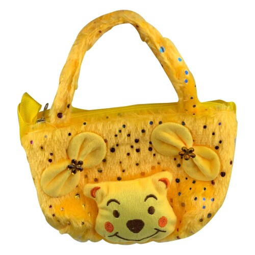 Bolsa pelúcia menina bichinhos sortidos Interponte