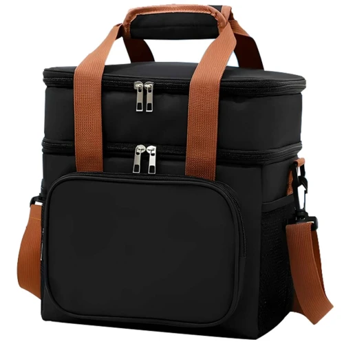 Bolsa térmica com 3 bolsos e alça 13 litros