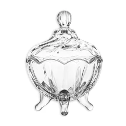 Bomboniere de vidro 158ml 9x6cm Veneza Em Casa Tem