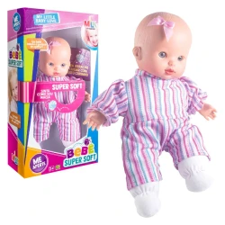 Boneca bebê Super Soft 28cm Milk