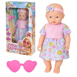 Boneca bebê new born verão 56cm