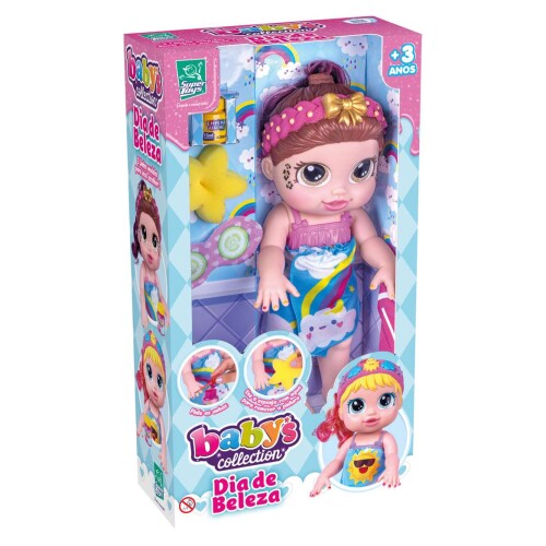 Boneca dia de beleza com acessórios Super Toys