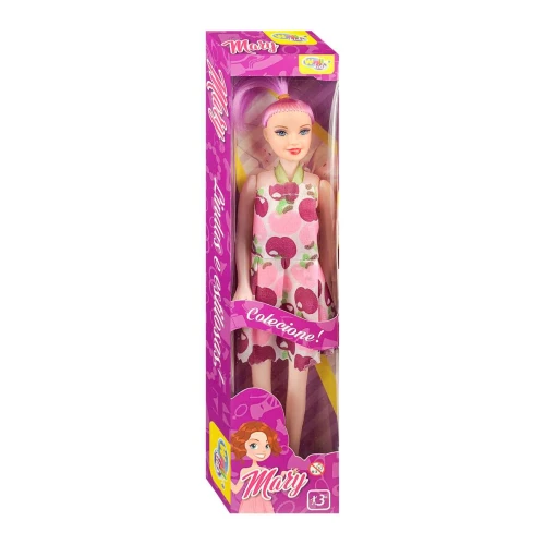 Boneca magrela Mary linda e estilosa sortidas Wellmix