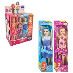 Boneca magrela Mary linda e estilosa sortidas Wellmix