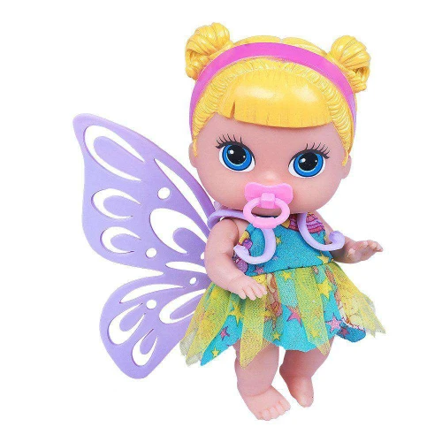 Boneca mini fada loira 372 Super Toys