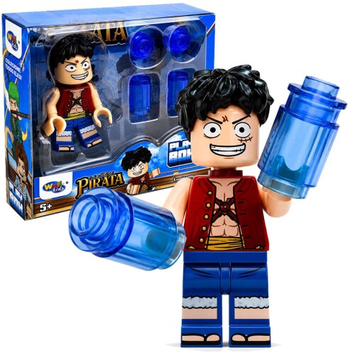 Boneco aventura pirata monta e desmonta 6cm