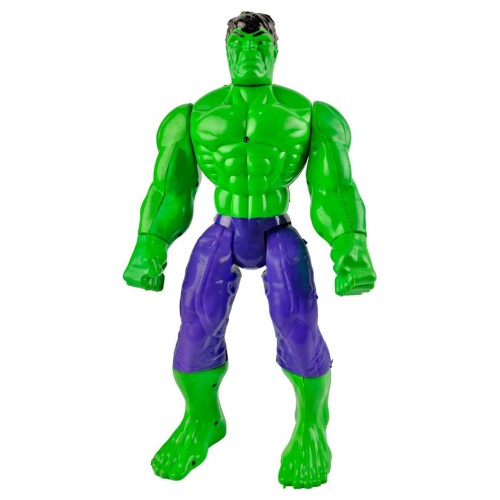 Boneco aventureiros verde esmaga com luz 42cm