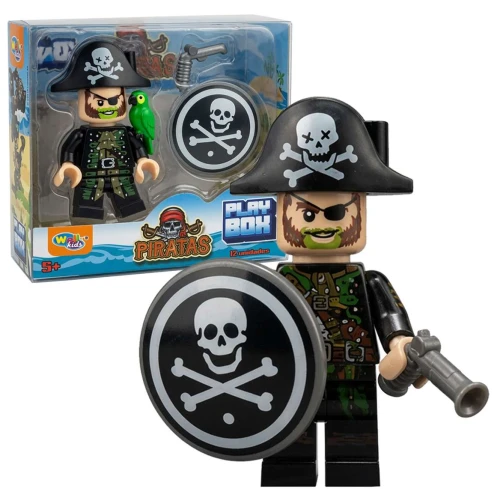 Boneco pirata monta e desmonta 6cm sortidos Boneco pirata monta e desmonta 6cm sortidos