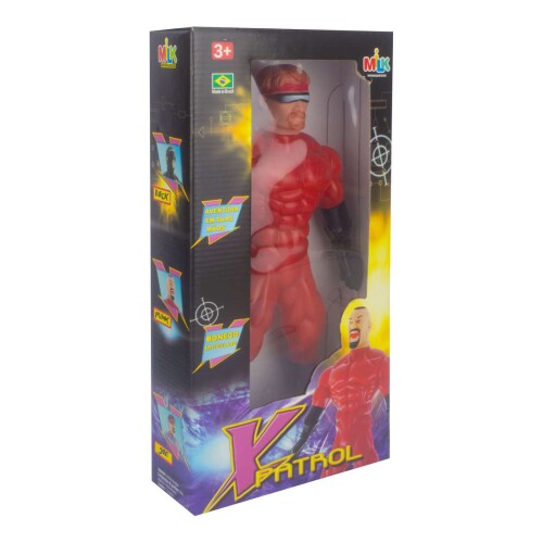 Boneco plástico X Patrol 33cm