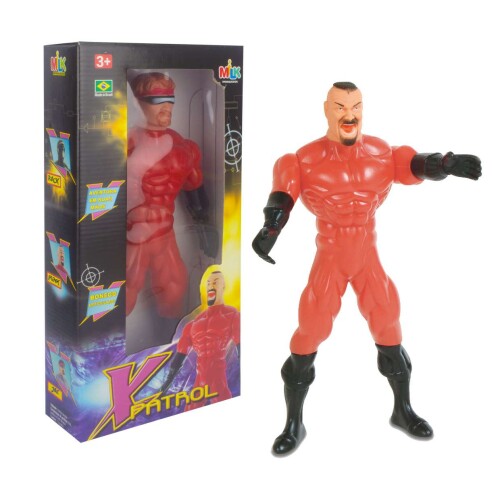 Boneco plástico X Patrol 33cm