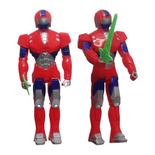 Boneco robô Thronic 18cm Etitoys