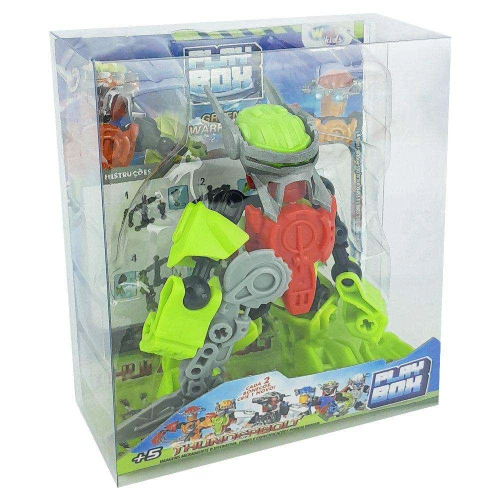 Boneco robô monta e desmonta 14cm sortidos Wellmix