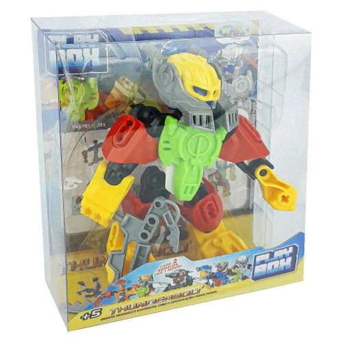Boneco robô monta e desmonta 14cm sortidos Wellmix