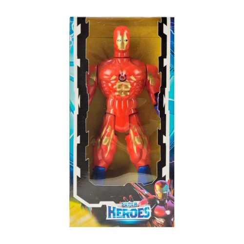 Boneco super heroes ferro 29cm