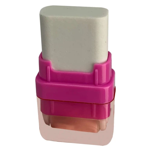 Borracha rolinho Barbie branca com 12 unidades