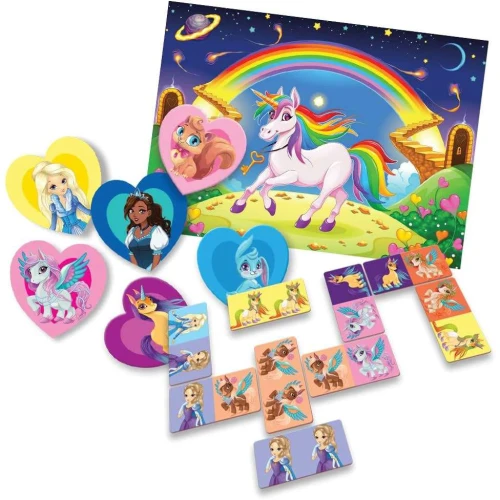 Brinquedo jogos 3 em 1 Sonho de Princesa GGBplast Brinquedo jogos 3 em 1 Sonho de Princesa GGBplast