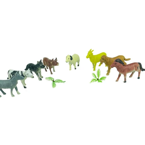 Brinquedo Animais de plástico world 16 peças Brinquedo Animais de plástico world 16 peças