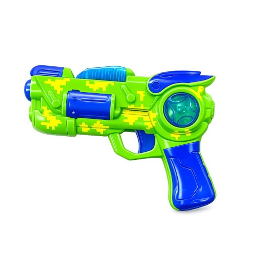 Brinquedo Pistola plástica com luz sortidas