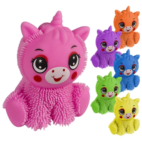 Brinquedo animais Squishy borracha com luz sortida ToyKing