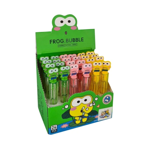 Brinquedo bolha de sabão mini bastão sapinho sortido ToyKing