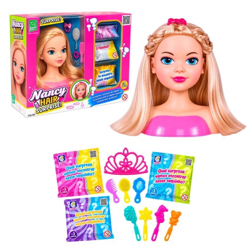 Brinquedo boneca Nancy hair surprise (v) Brinquedo boneca Nancy hair surprise (v)