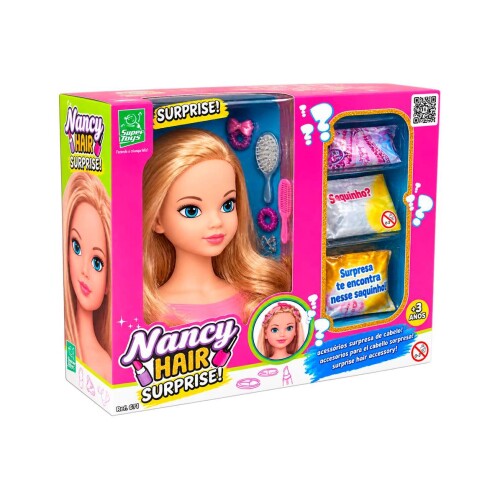 Brinquedo boneca Nancy hair surprise (v) Brinquedo boneca Nancy hair surprise (v)