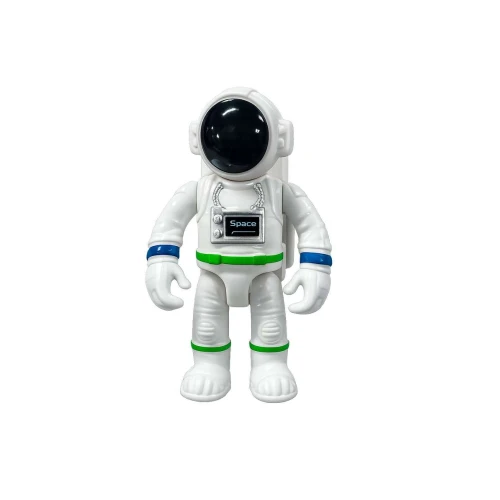 Brinquedo boneco plástico space set com 02 unidades