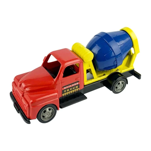 Brinquedo caminhão betoneira plástico Horangr Classic Orange Toys
